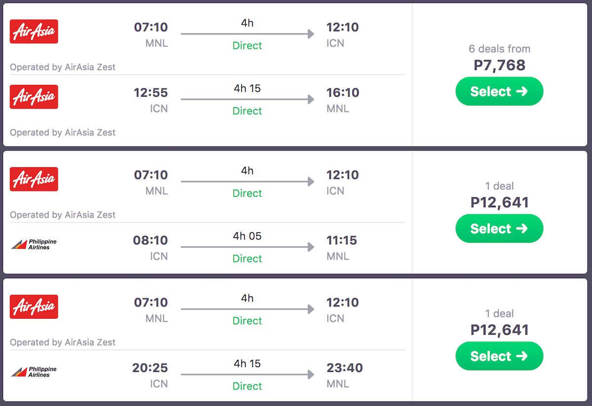 budget trip to south korea