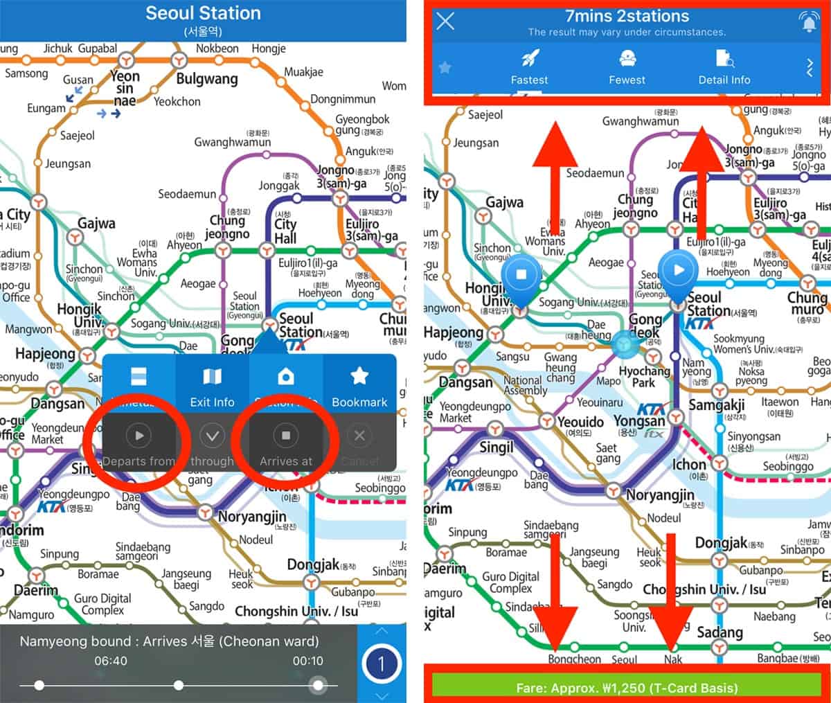 South Korea Subway