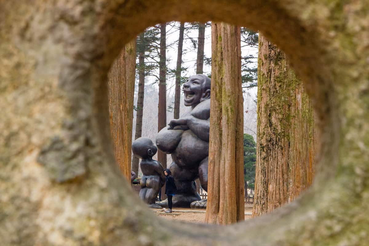 Nami Island Statue