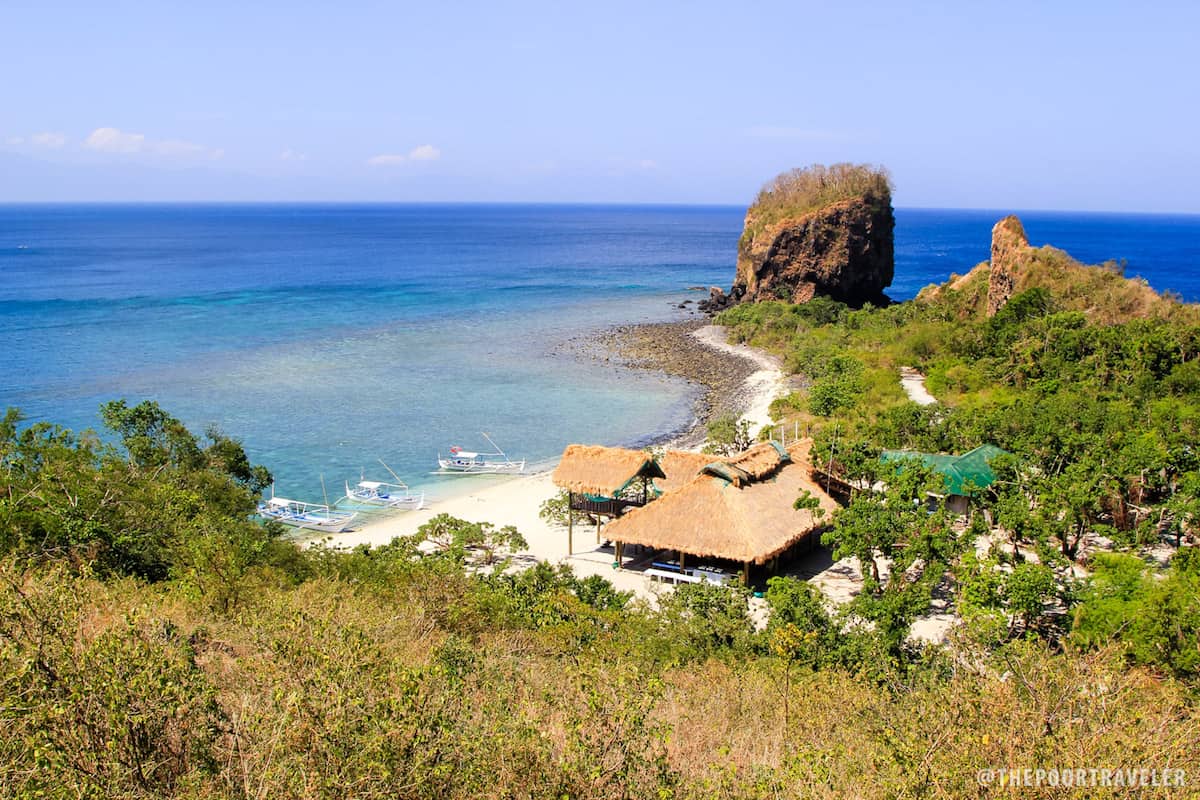 View of Sepoc Beach from the nearby hill