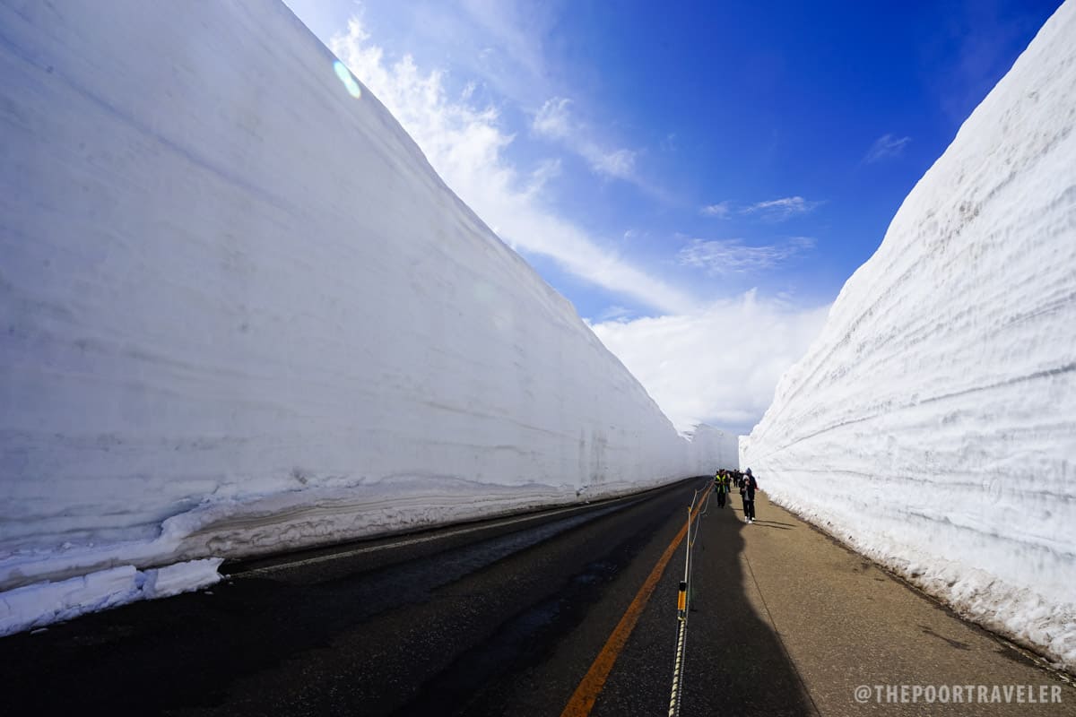 Alpine Route - Yukino-otani "Snow Walls"