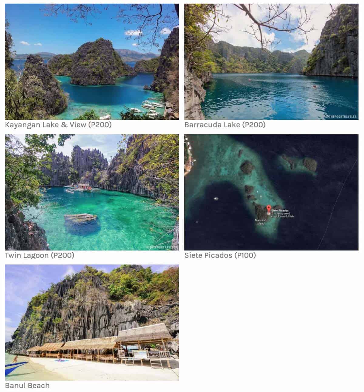 Coron Island Tour