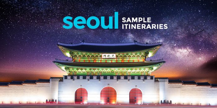 SAMPLE SEOUL ITINERARY (with Costs)