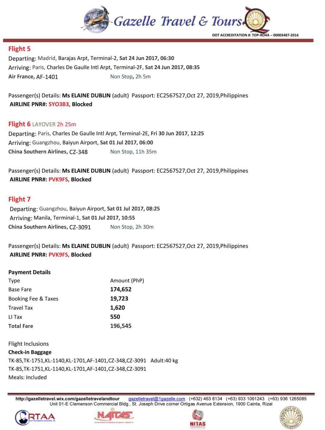 FLIGHT RESERVATIONS For VISA APPLICATION 2018 Schengen Canada And 