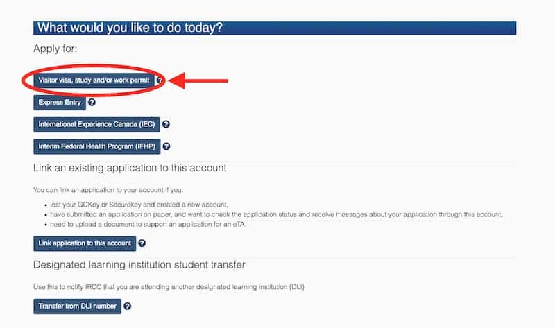 Canada Visa Application Travel History Form Canada Visa Application Travel History Form, Under I Do Not Have A Personal Reference Code Click Visitor Visa Study And Or Work Permit, Canada Visa Application Travel History Form