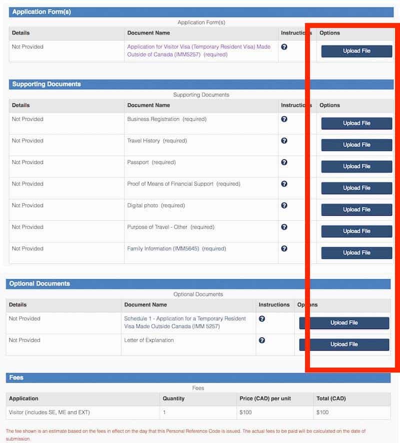 canada tourist visa for filipino in singapore