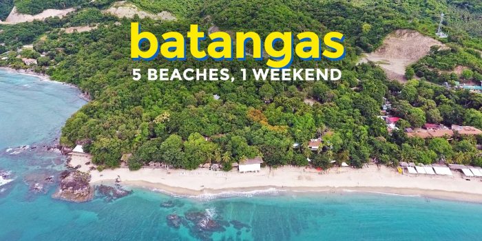 5 Batangas Beaches in 1 Weekend Adventure