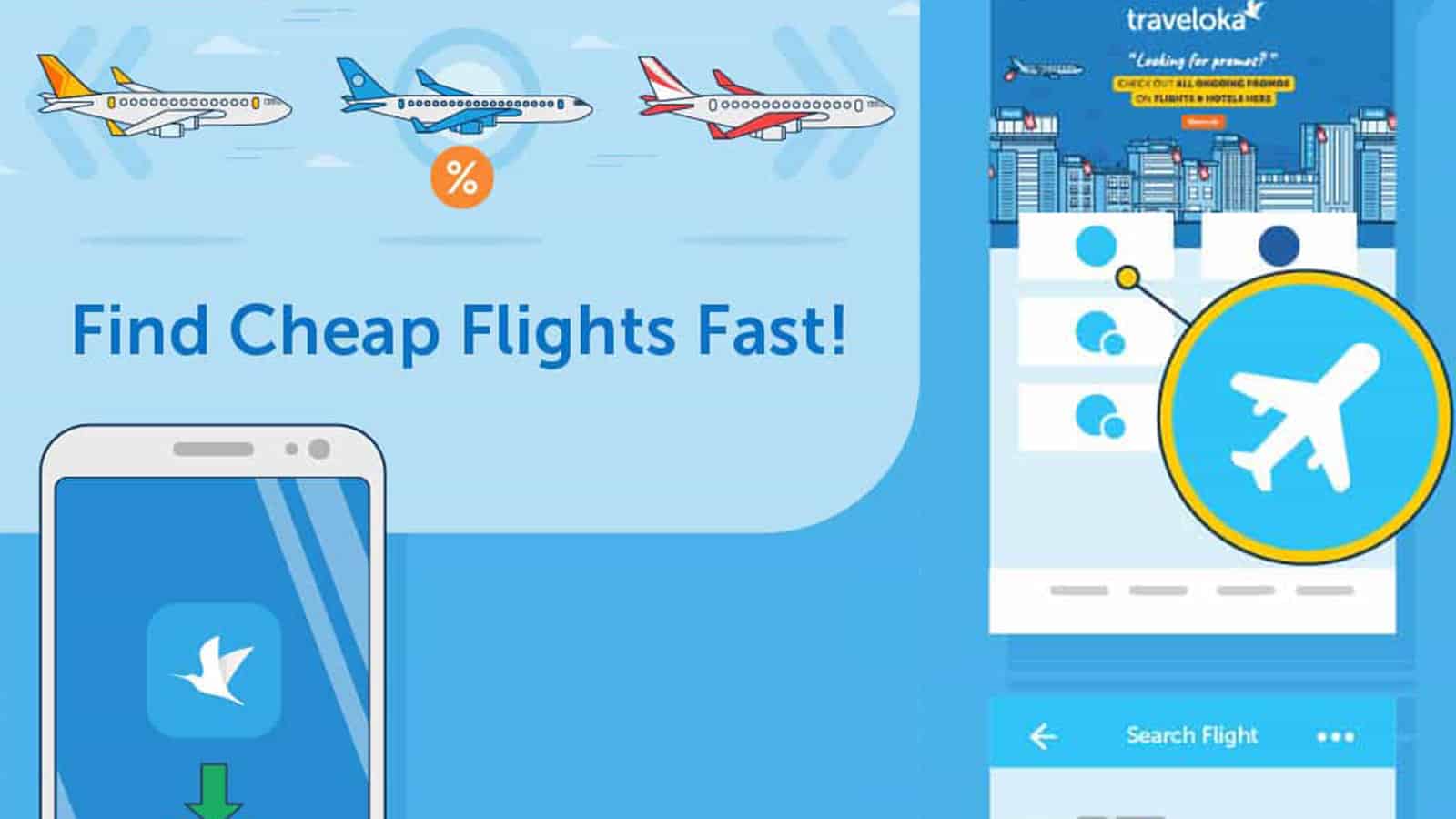 How to Find the Cheapest Flights Using Traveloka App