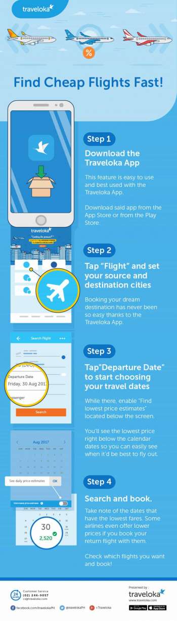 How to Find the Cheapest Flights Using Traveloka App | The Poor Traveler Itinerary Blog