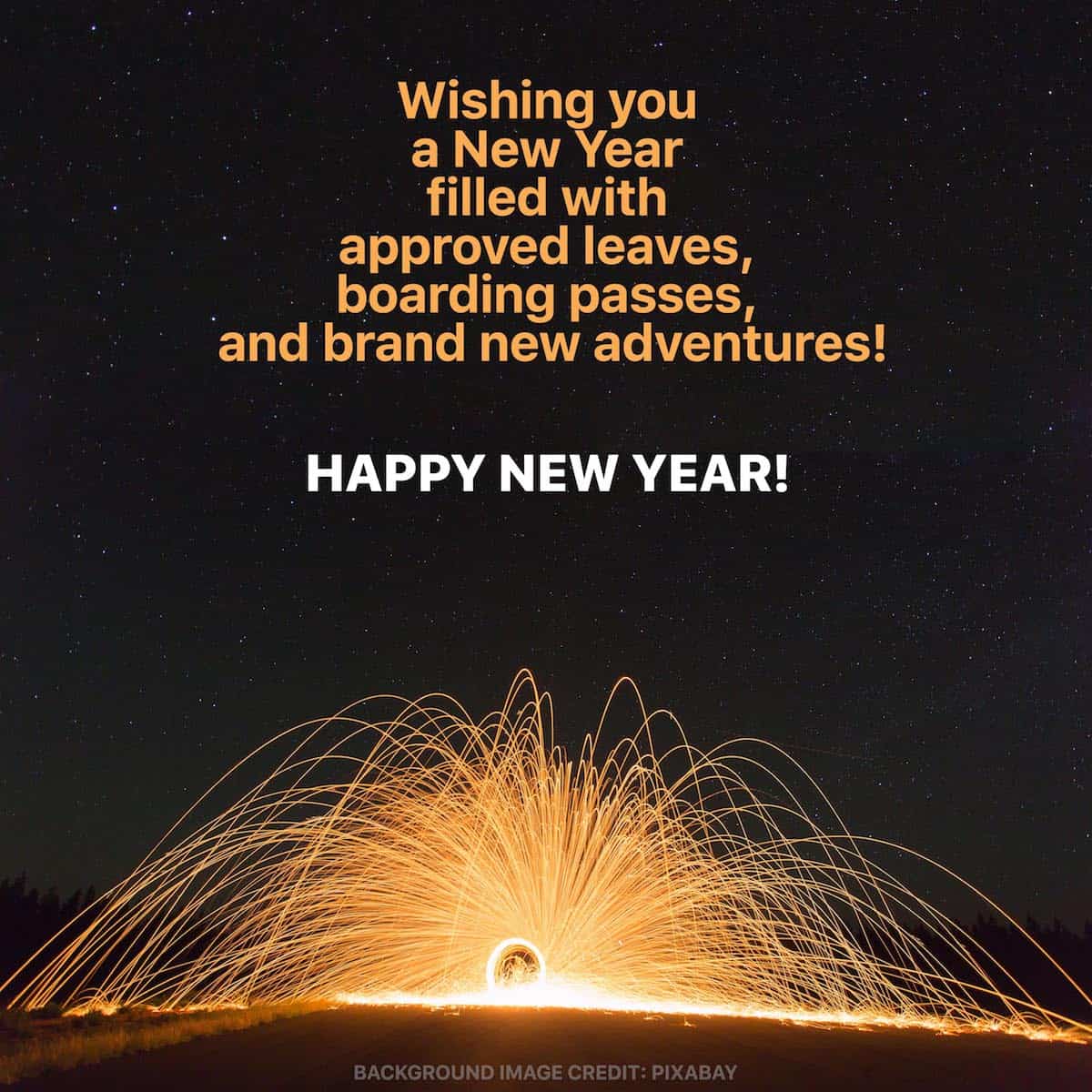 Happy New Year!  Wanderlust Overloaded