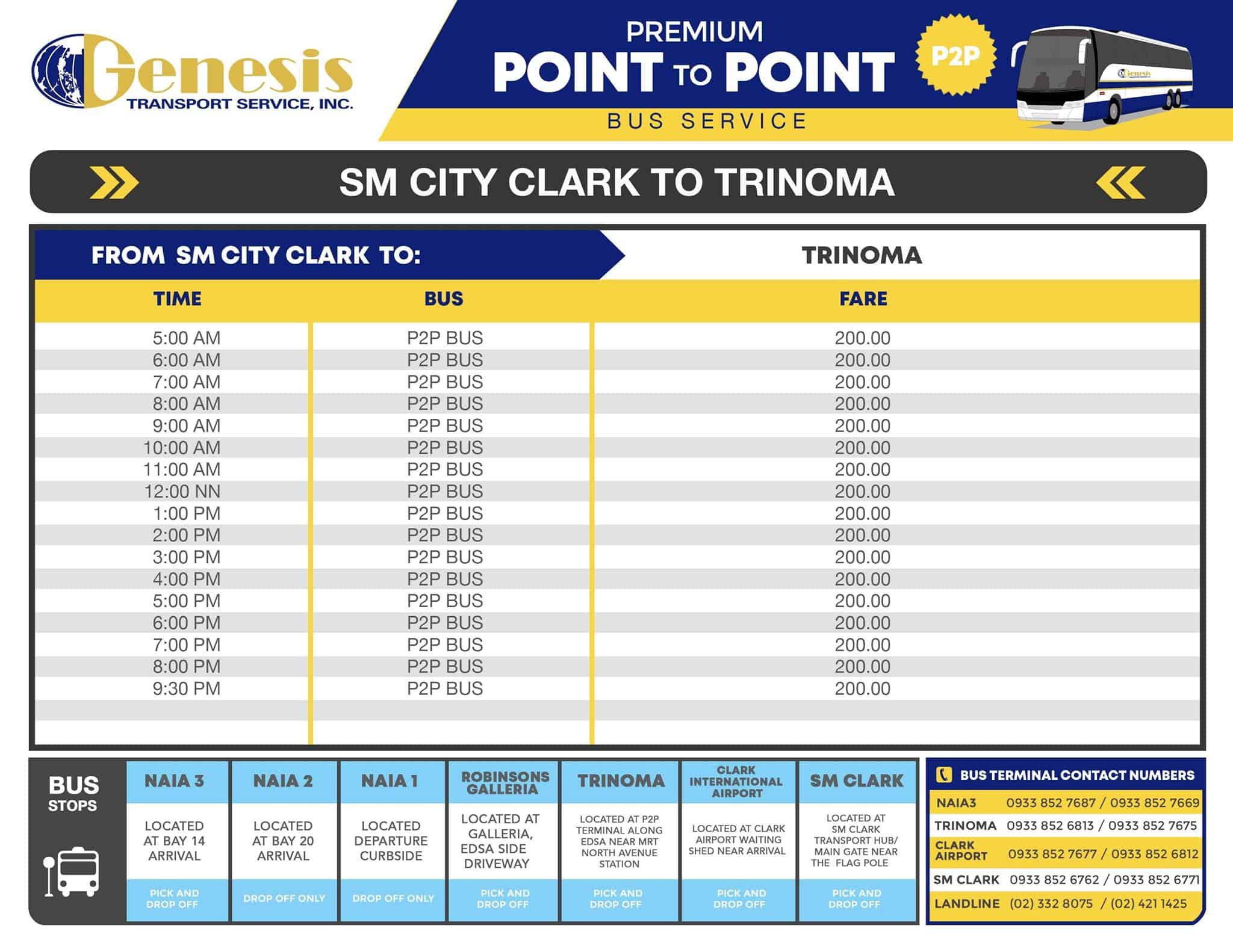 P2P BUS MANILA TO CLARK \u0026 BACK 