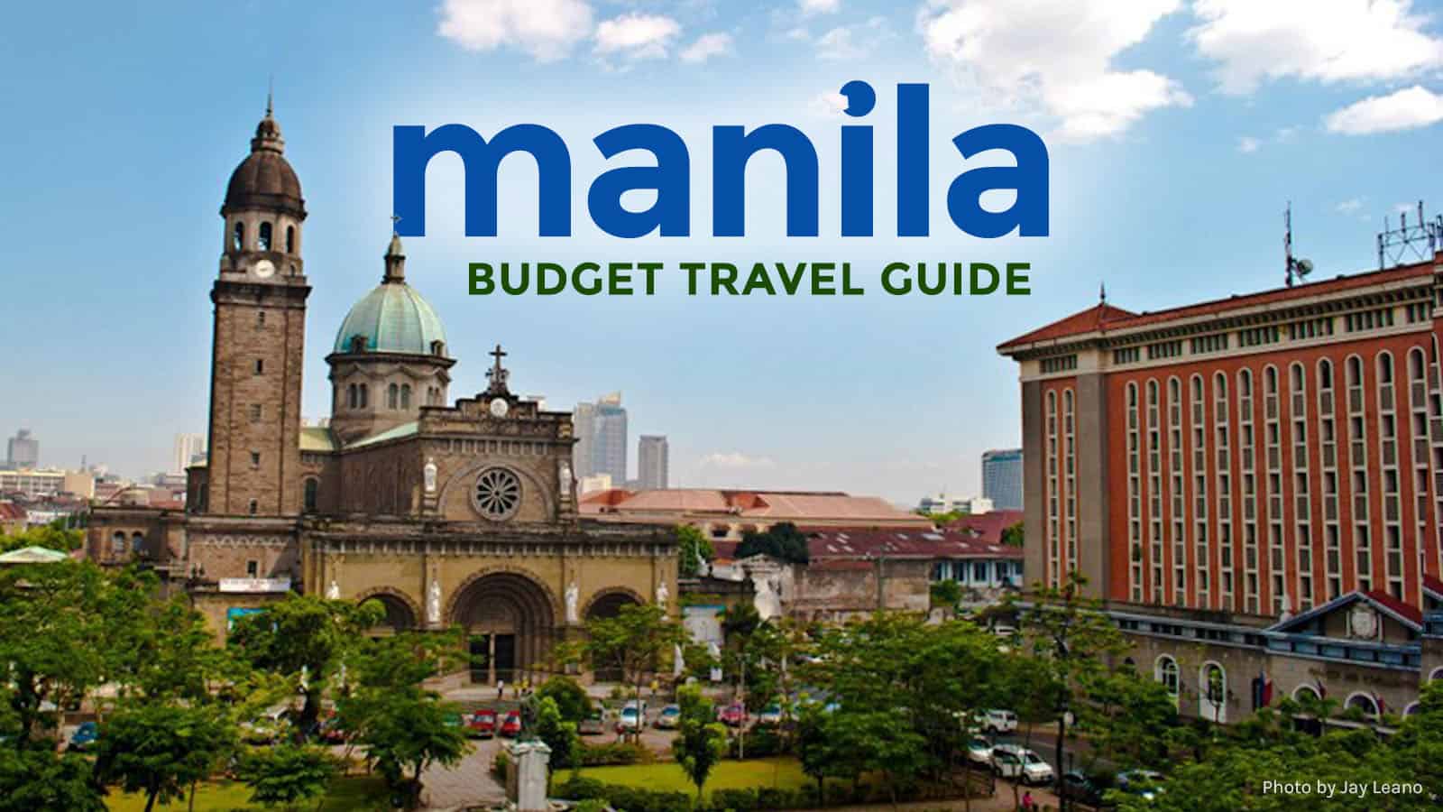 manila tour package itinerary