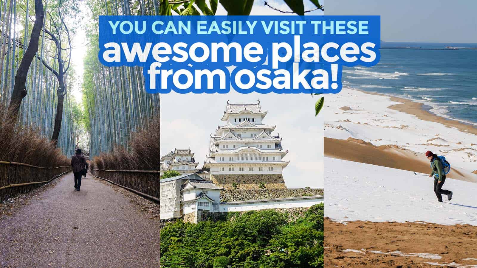 7 Destinations You Can Easily Visit from OSAKA