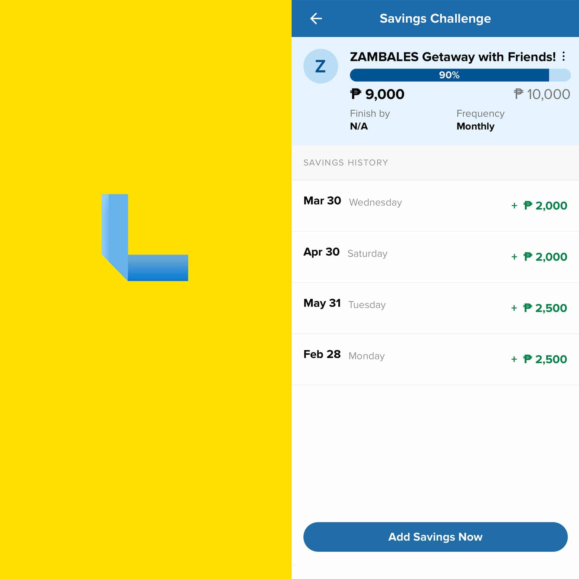 LISTA App Savings Zambales