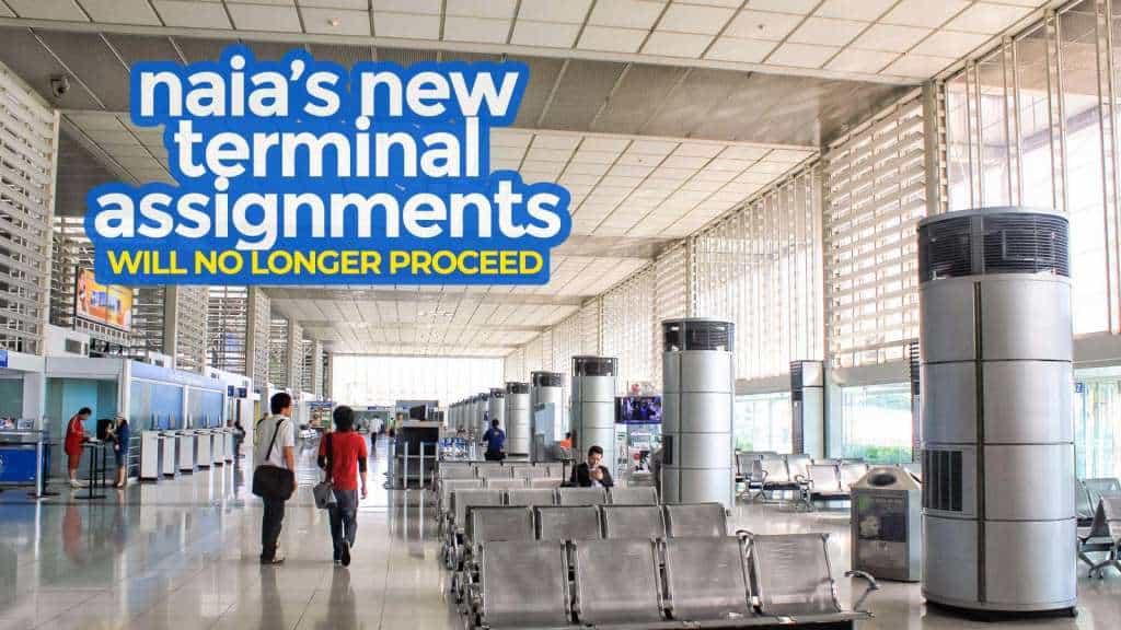 new airport assignment naia