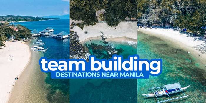 9 TEAM BUILDING & COMPANY OUTING Destinations Near Manila