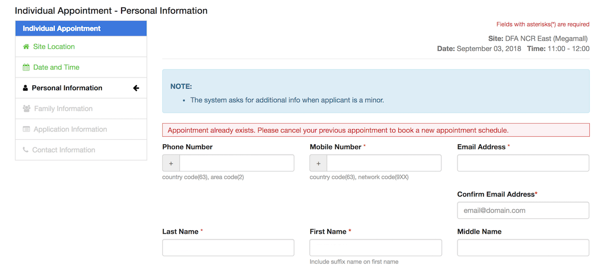 First name last name middle name. Appointment перевод. First name last name Middle name Passport. Individual information application. Confirm your email message mobile application.