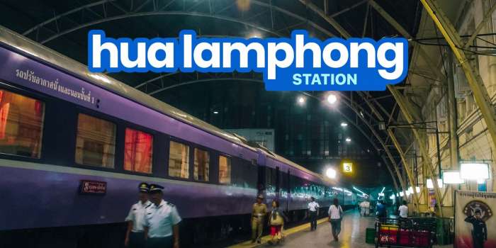 BANGKOK AIRPORT to HUA LAMPHONG TRAIN STATION