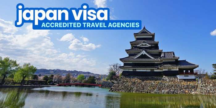 JAPAN VISA: LIST OF TRAVEL AGENCIES Accredited by the Embassy