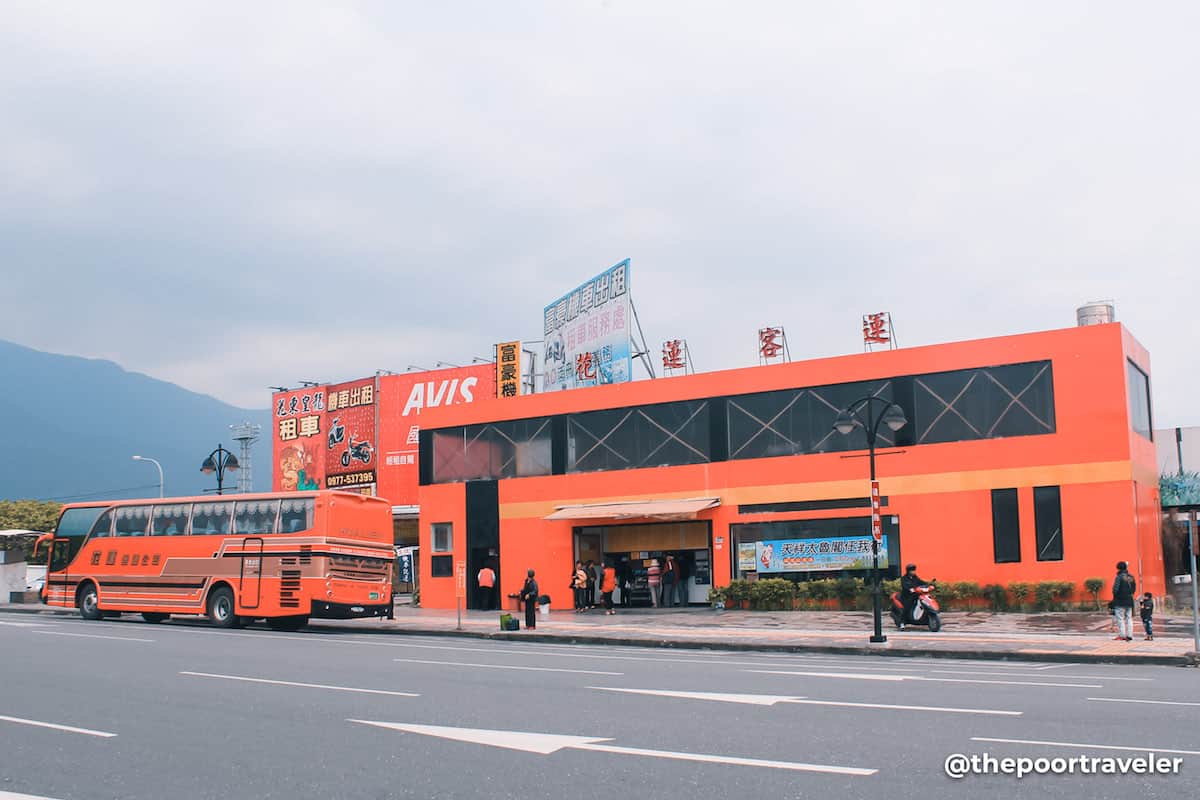 taiwan tourist shuttle hualien