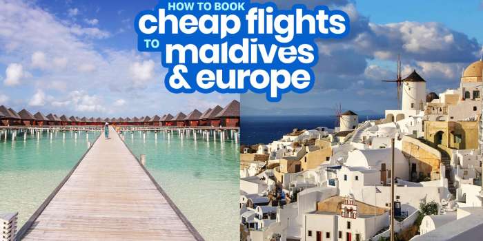 How to Book CHEAP FLIGHTS to EUROPE, MALDIVES and More with Scoot!