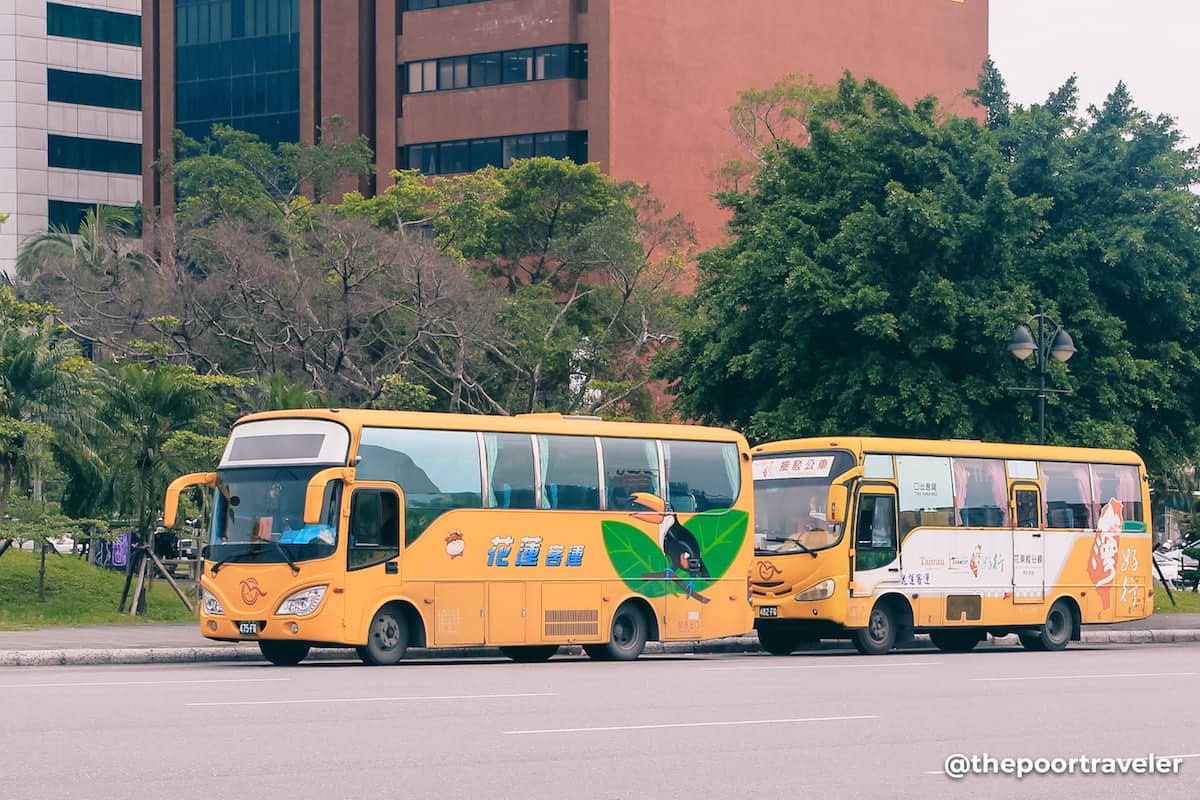 taiwan tourist shuttle hualien