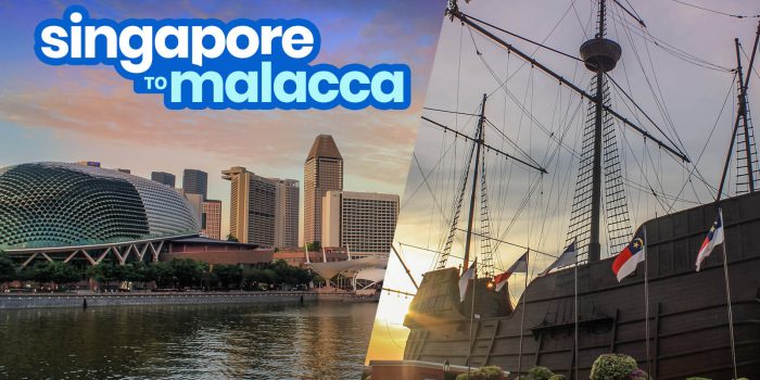 SINGAPORE TO MALACCA by BUS or TRAIN: Crossing the Border