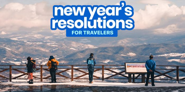 NEW YEAR’S RESOLUTIONS for Travelers
