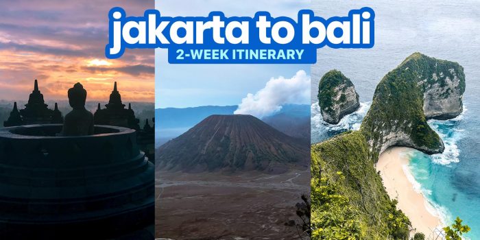 JAKARTA TO BALI: A 2-Week Indonesia Itinerary