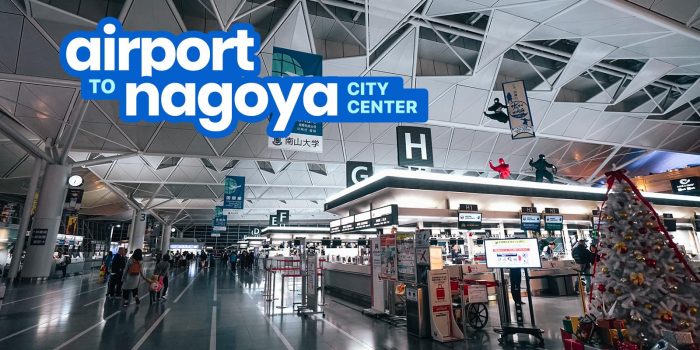 CHUBU CENTRAIR AIRPORT to NAGOYA or GIFU CITY: By Bus and By Train