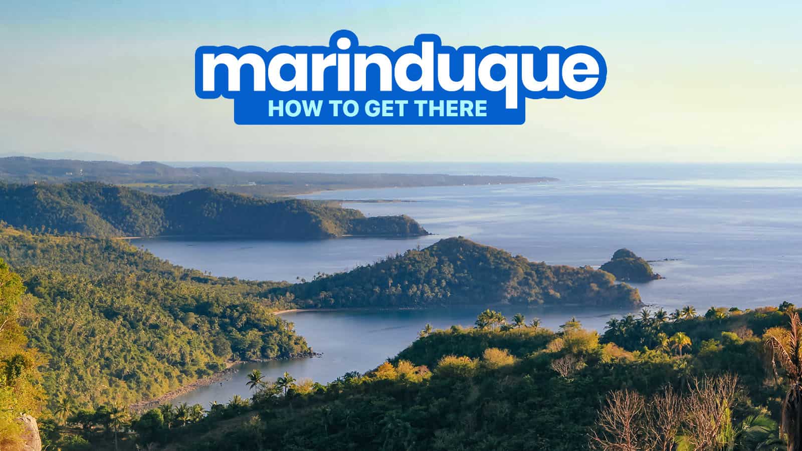 How to Get from MANILA TO MARINDUQUE: By Plane, RoRo Bus or Ferry