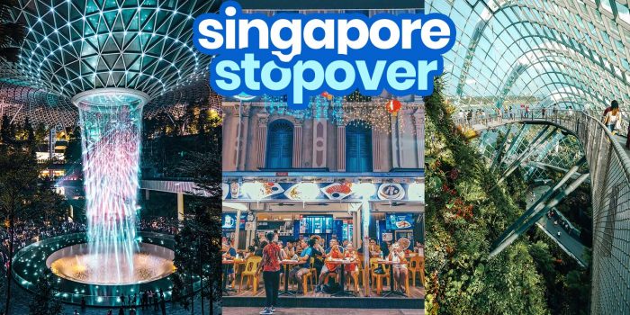 SINGAPORE STOPOVER / LAYOVER: Changi Airport Tips & Best Things to Do