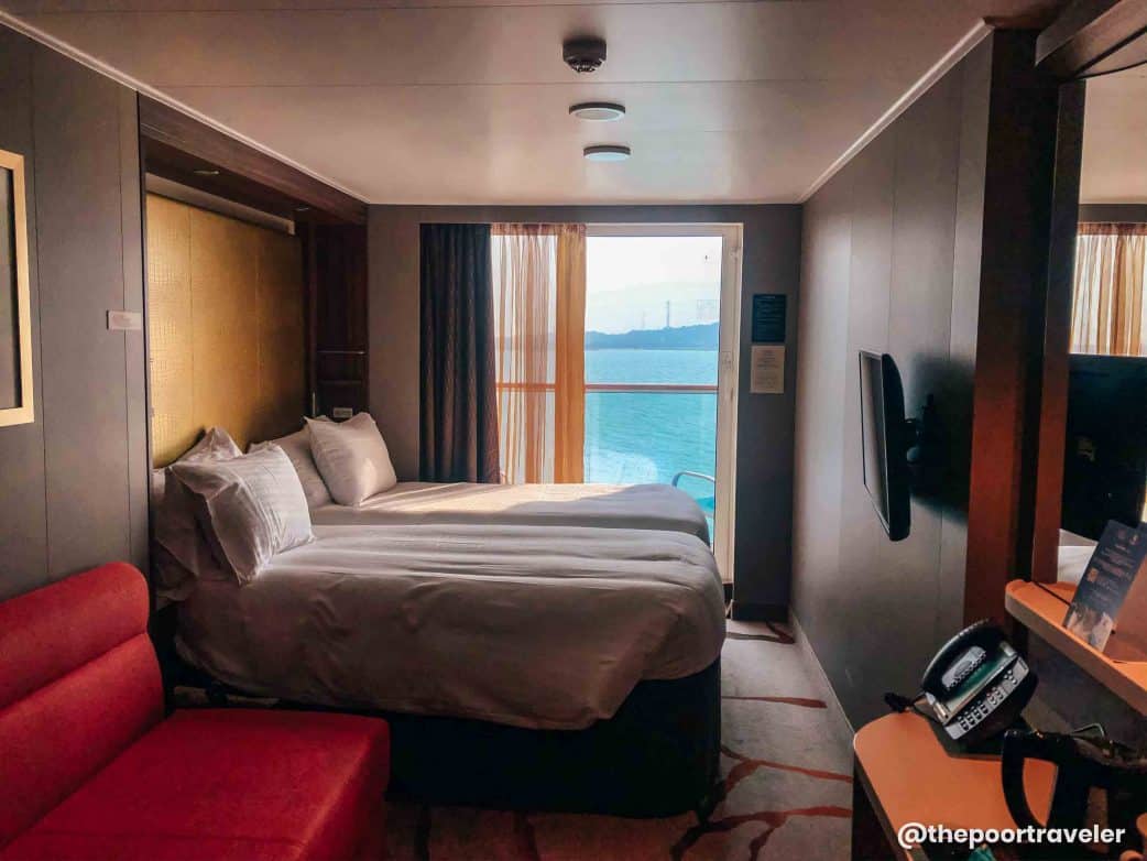 genting dream cruise balcony cabin