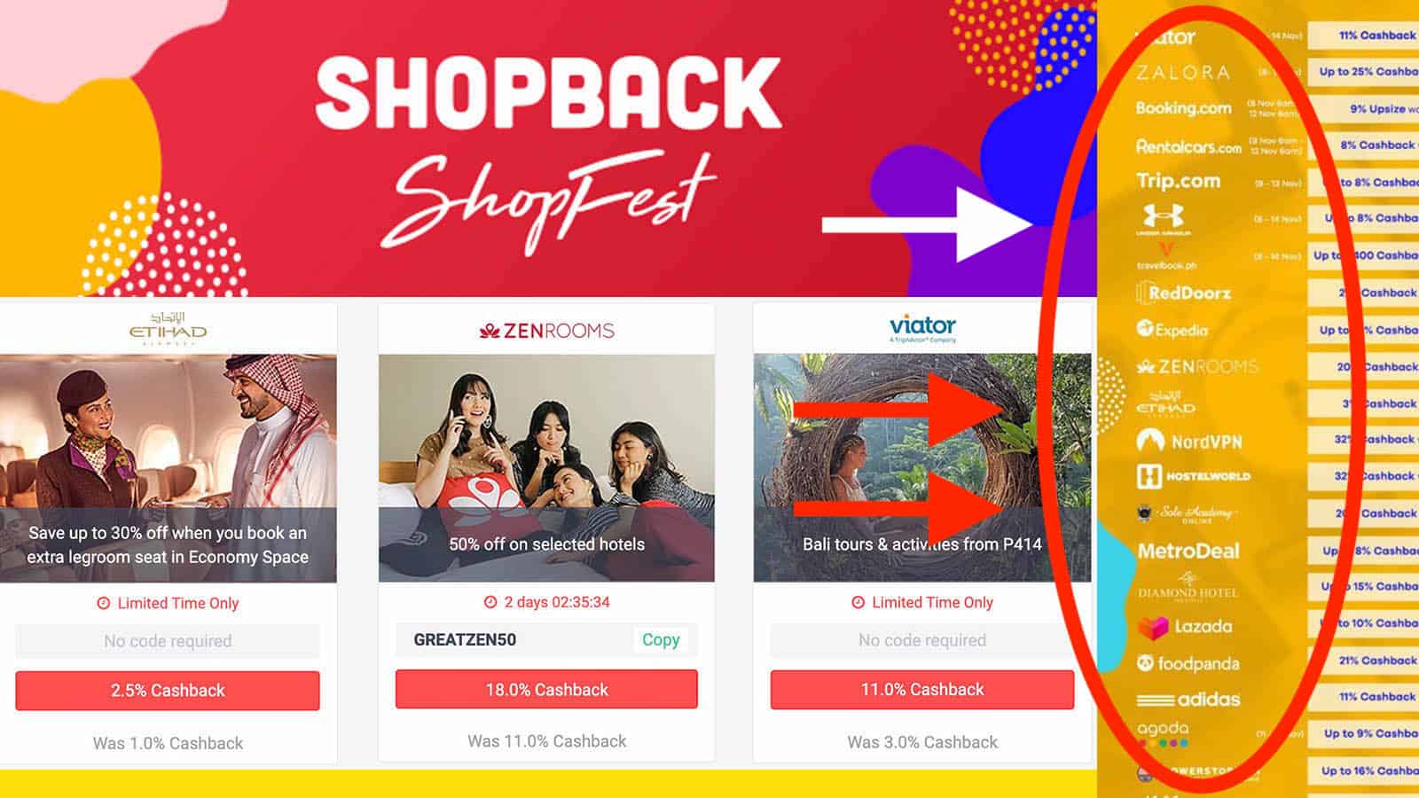 All the TRAVEL DEALS You can Get from the 11.11 ShopBack ShopFest
