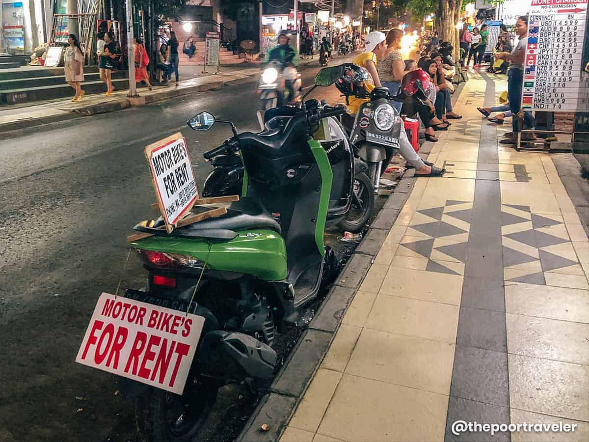 Kuta Motorcycle Rental