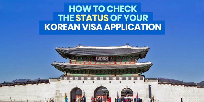 How to Check Status of Your KOREAN VISA APPLICATION Online: Approved or Denied?