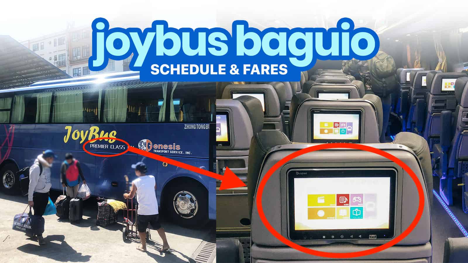 JOY BUS MANILA TO BAGUIO & BACK: Schedule & Fares (Cubao, Pasay, Avenida)