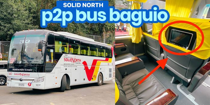 SOLID NORTH P2P BUS: PITX TO BAGUIO Schedule & Fare