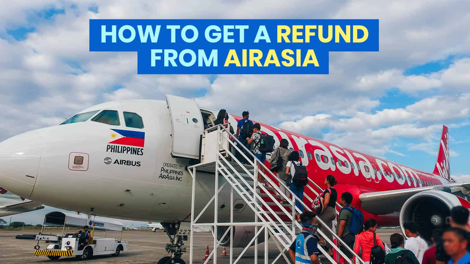 AIRASIA: How to Get a REFUND for Canceled or Rescheduled Flights