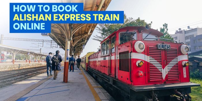 How to Book ALISHAN EXPRESS TRAIN TICKETS Online (Alishan Forest Railway)