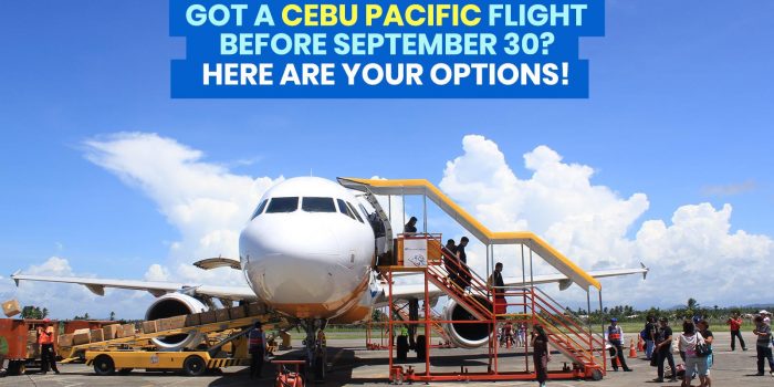 CEBU PACIFIC Flights from June 1-September 30: How to REBOOK or Use Travel Fund