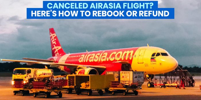 Canceled AIRASIA Flight due to COVID-19? Here’s How to REBOOK or REFUND!