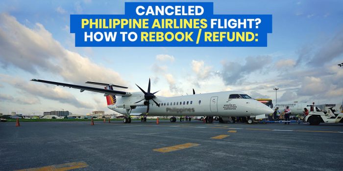 PHILIPPINE AIRLINES: How to REBOOK / REFUND for Canceled Flights Due to Covid-19 thru MyPAL Request Hub