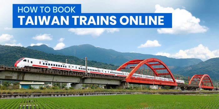 How to Book TAIWAN TRAIN Online (TRA)