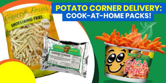 POTATO CORNER DELIVERY: How to Order Cook-at-Home Packs