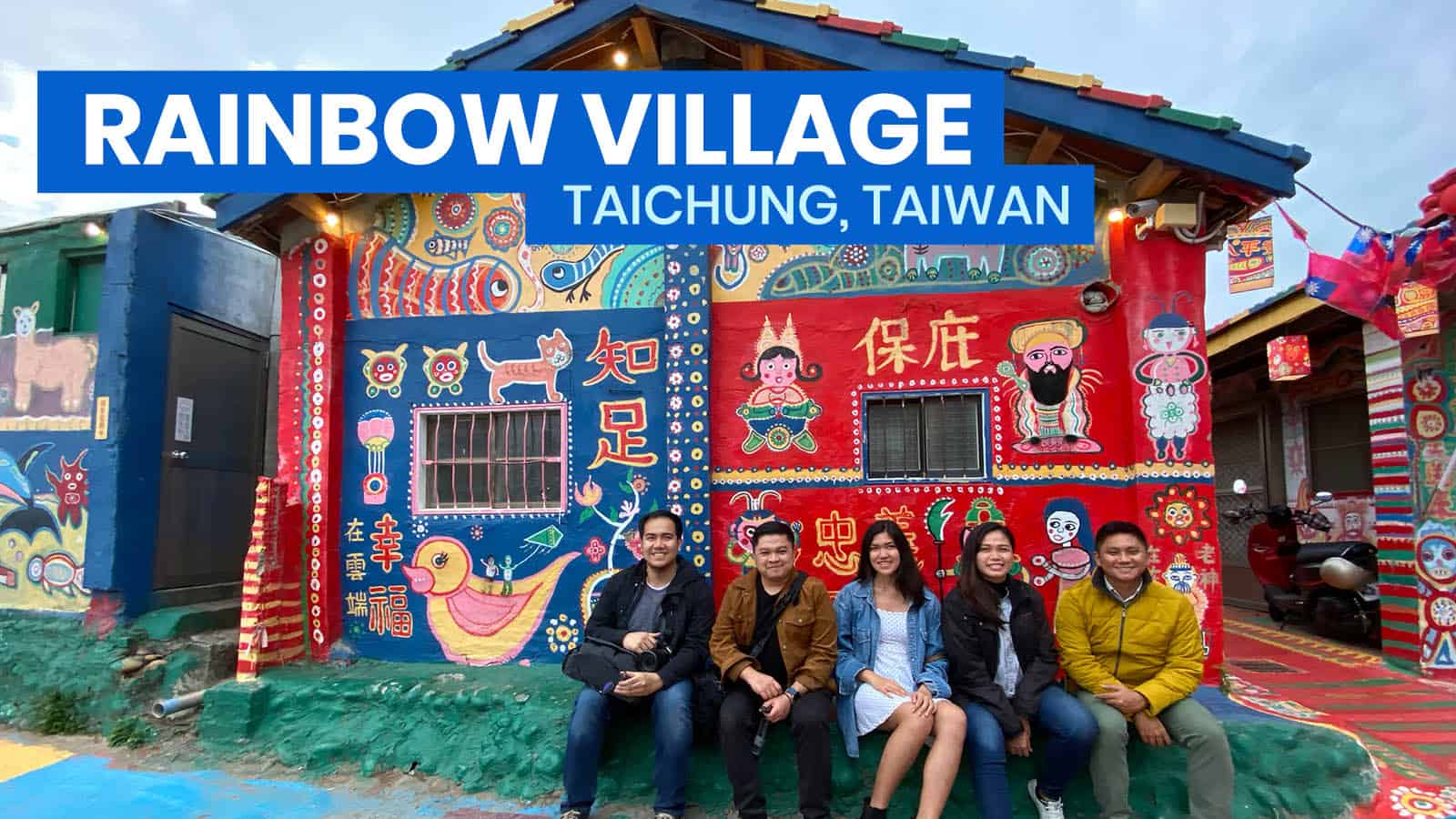 RAINBOW VILLAGE in TAICHUNG, TAIWAN: Travel Guide + How to Get There