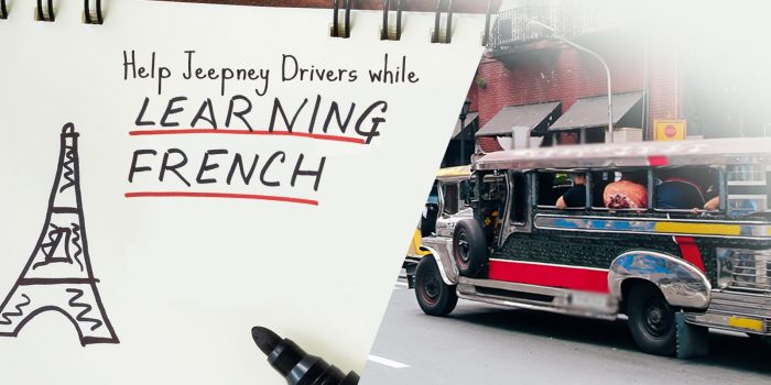 Help UP Jeepney Drivers while Learning FRENCH!