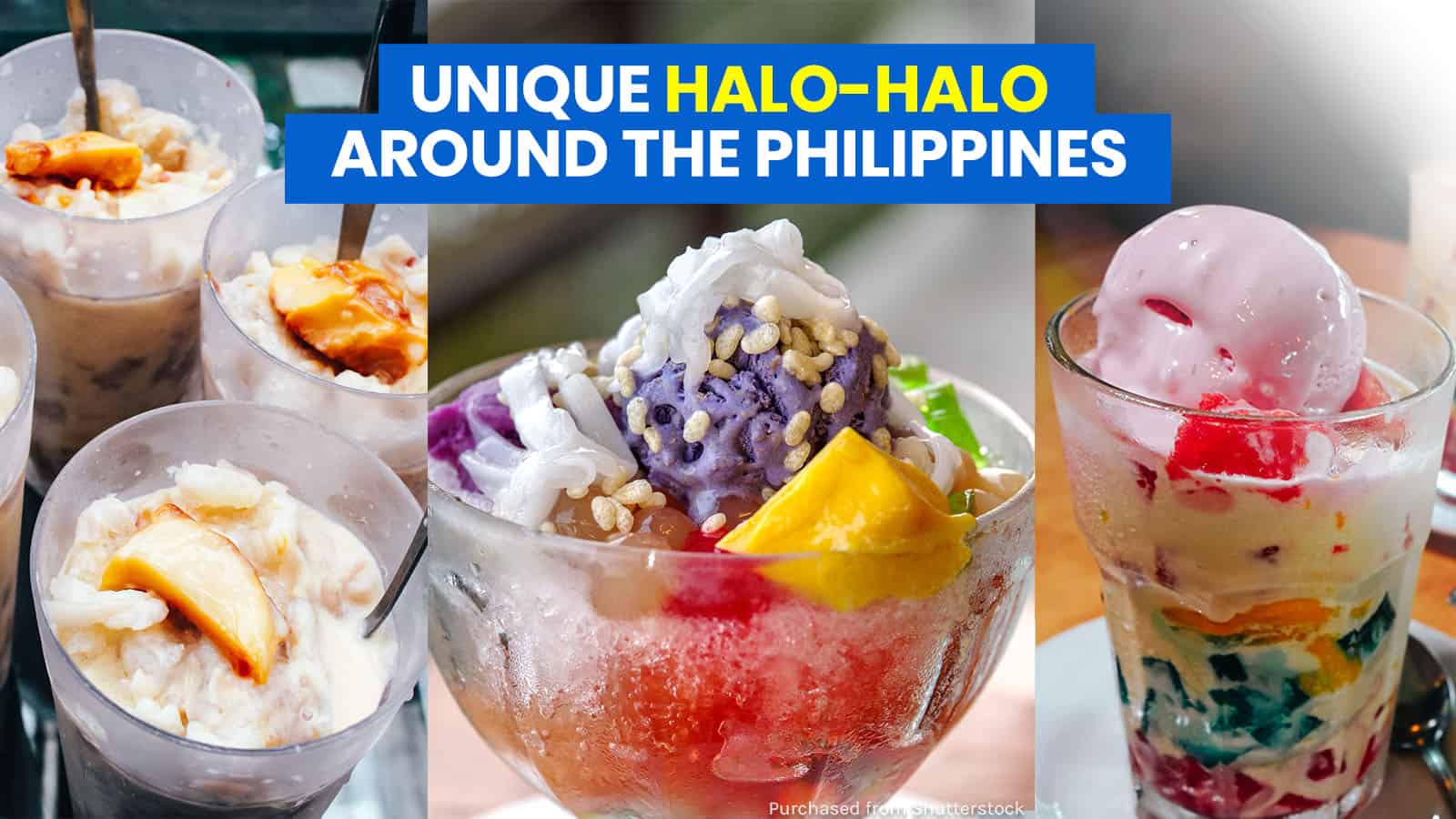 7 Unique HALO-HALO Versions around the Philippines