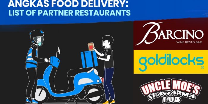 ANGKAS FOOD DELIVERY: List of Partner Restaurants