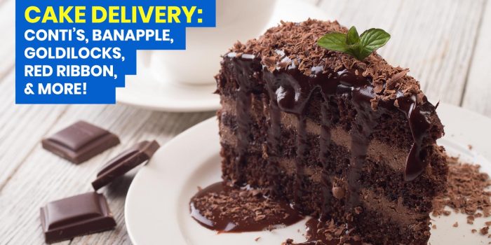 CAKE DELIVERY: List of Open Branches of Conti’s, Goldilocks, Red Ribbon, Banapple & More!